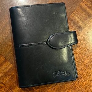 Long champ leather wallet
